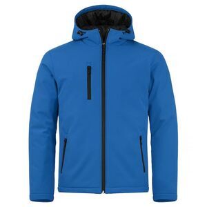Clique Mens Padded Soft Shell Jacket / Royal Blue